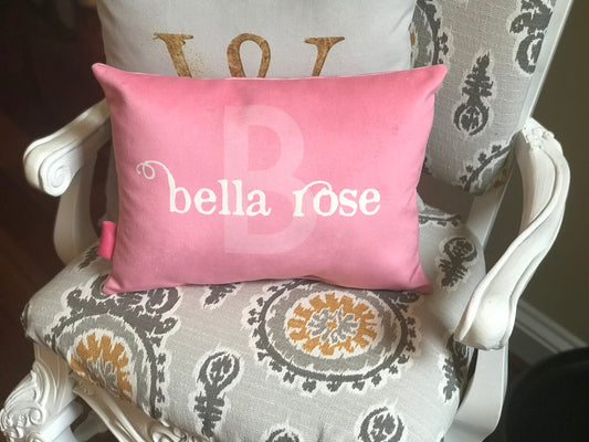 Baby Shower Gift, Custom Name Pillow, Personalized Pillow, Child's room, Birthday Gift,  Housewarming