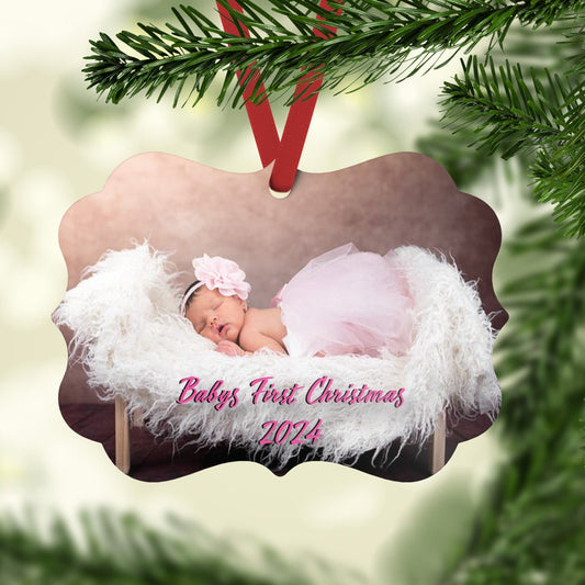 Personalized Christmas Photo Ornament