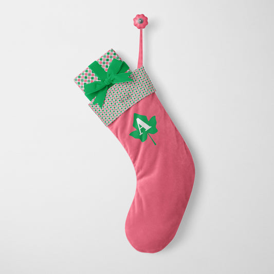 Velvet D9 Inspired Luxury Christmas Stockings with Monogram or Name