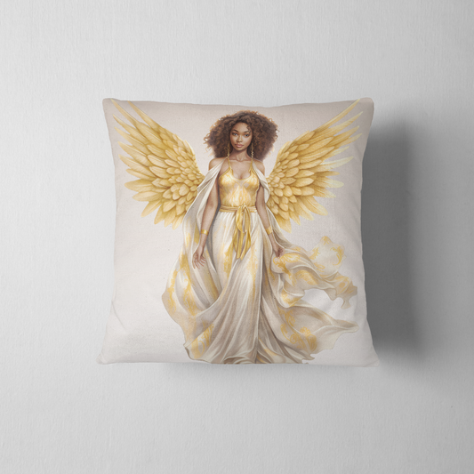 African American Angel in Gold