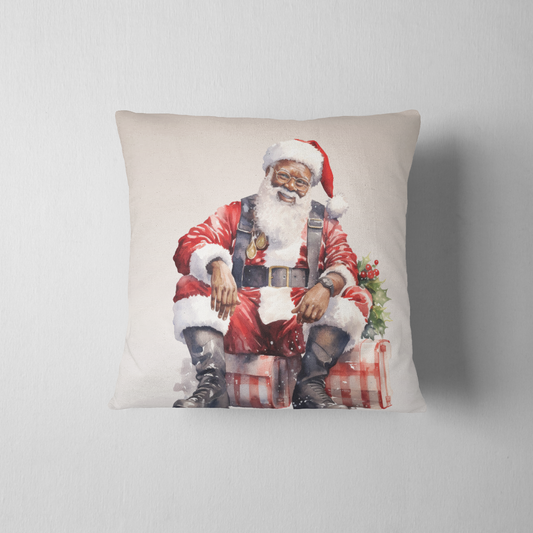 African American Santa "Santa with Gifts"